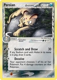 Persian (Delta Species) 48/110 card from Holon Phantoms