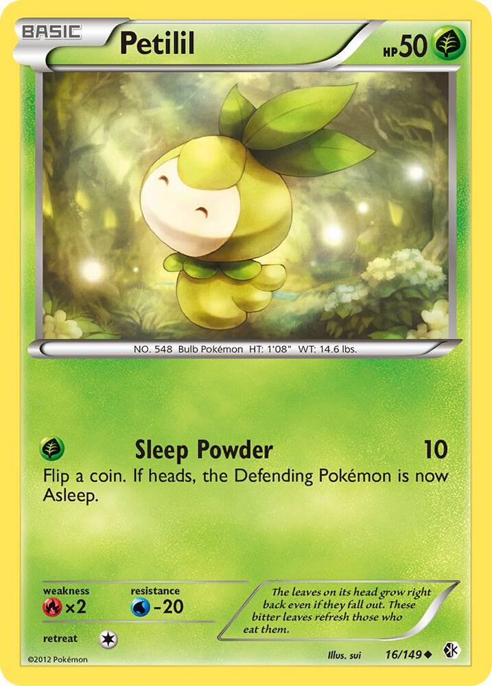 Petilil 16/149 card from Boundaries Crossed