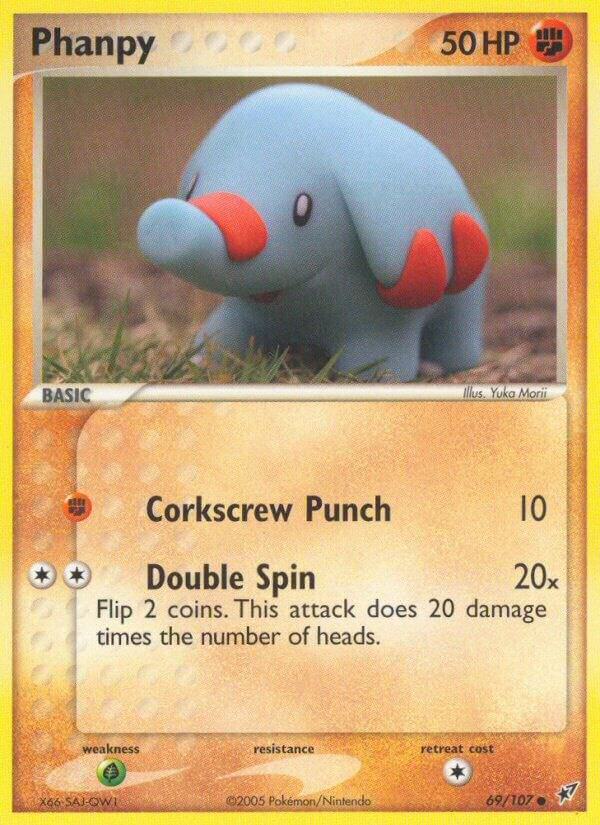 Phanpy 69/107 card from Deoxys