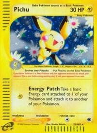 Pichu (22) 022/165 card from Expedition