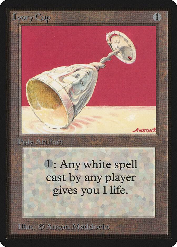 Ivory Cup card from Beta Edition