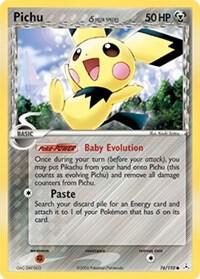 Pichu (Delta Species) 76/110 card from Holon Phantoms