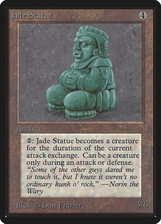 Jade Statue card from Beta Edition