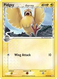 Pidgey (Delta Species) 77/110 card from Holon Phantoms