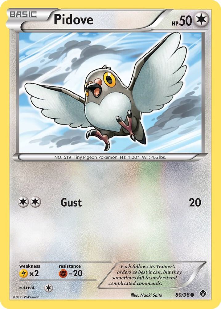 Pidove 80/98 card from Emerging Powers
