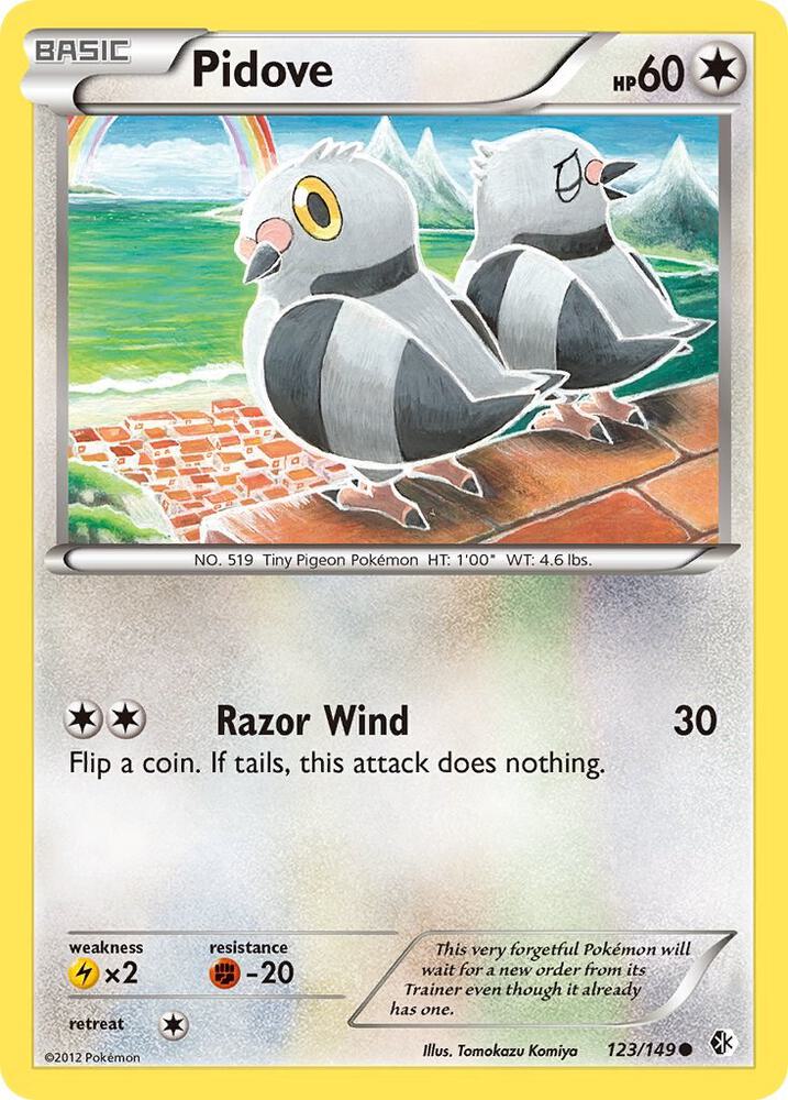 Pidove 123/149 card from Boundaries Crossed