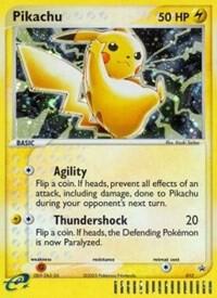 Pikachu (EX Series Collector's Tin) 012 card from Nintendo Promos