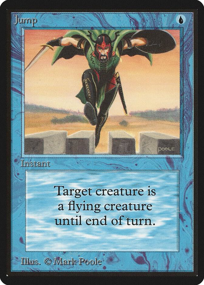 Jump card from Beta Edition