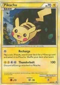 Pikachu HGSS03 card from HGSS Promos