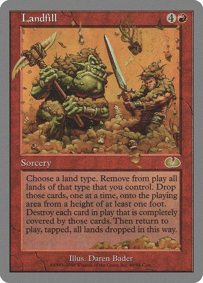 Landfill 49 card from Unglued