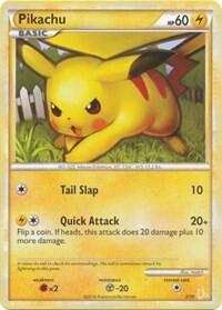Pikachu (#16) 16/30 card from HGSS Trainer Kit: Gyarados & Raichu