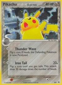 Pikachu (Delta Species) (Value Pack) 035 card from Nintendo Promos