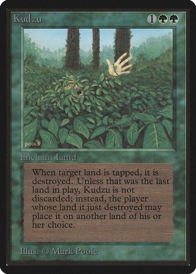 Kudzu card from Beta Edition