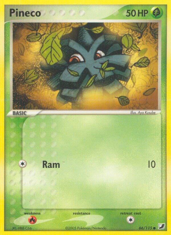 Pineco 66/115 card from Unseen Forces