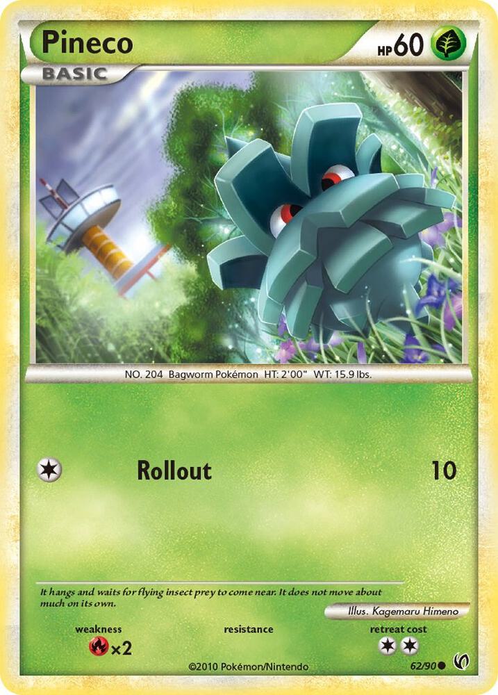 Pineco (62) 62/90 card from Undaunted