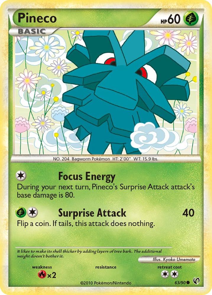 Pineco (63) 63/90 card from Undaunted
