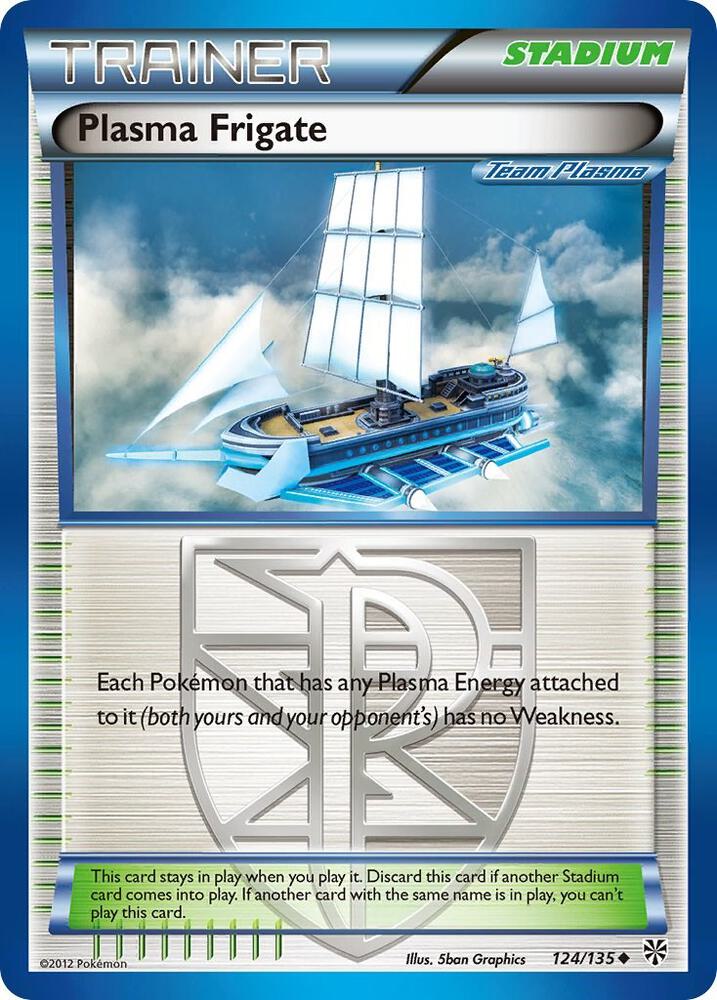 Plasma Frigate (Team Plasma) 124/135 card from Plasma Storm