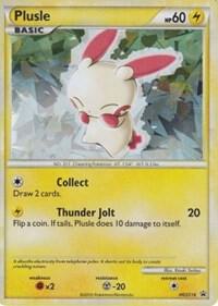 Plusle HGSS16 card from HGSS Promos