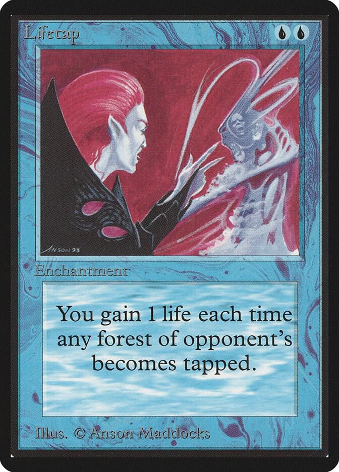 Lifetap card from Beta Edition