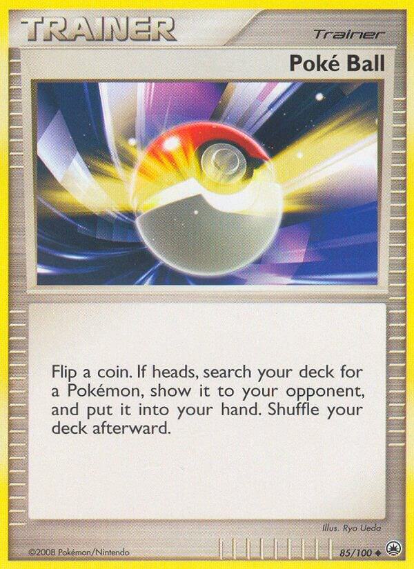 Poke Ball 85/100 card from Majestic Dawn
