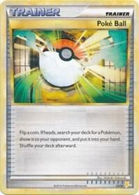 Poke Ball (Raichu) 25/30 card from HGSS Trainer Kit: Gyarados & Raichu