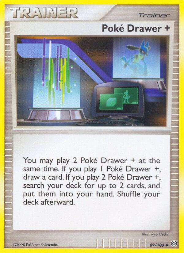 Poke Drawer + 89/100 card from Stormfront