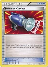 Pokemon Catcher 36/39 card from Kalos Starter Set