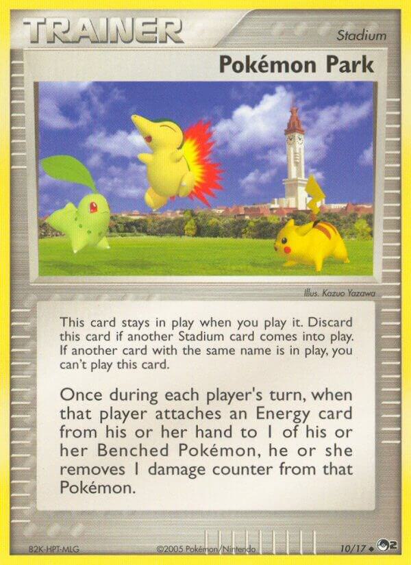 Pokemon Park 010/017 card from POP Series 2