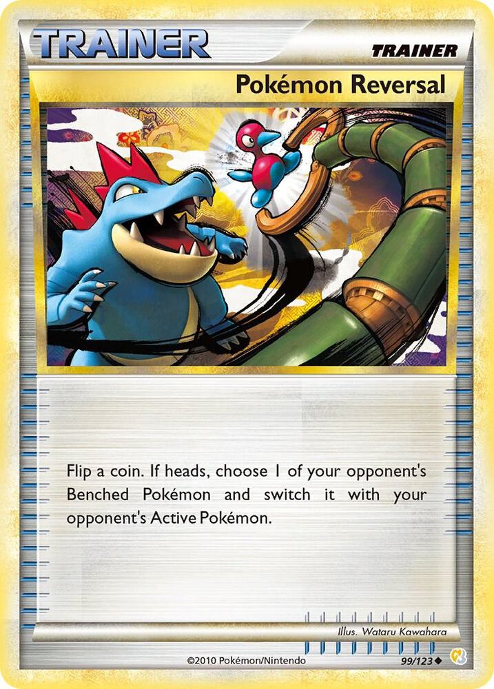 Pokemon Reversal 99/123 card from HeartGold SoulSilver