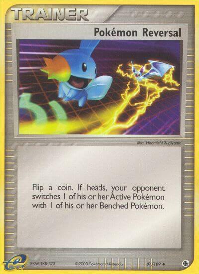 Pokemon Reversal 87/109 card from Ruby and Sapphire