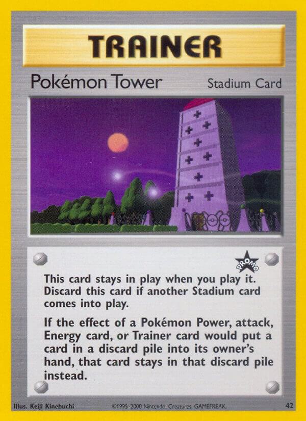 Pokemon Tower 42/53 card from WoTC Promo