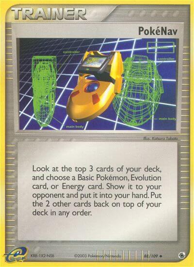 Pokenav 88/109 card from Ruby and Sapphire