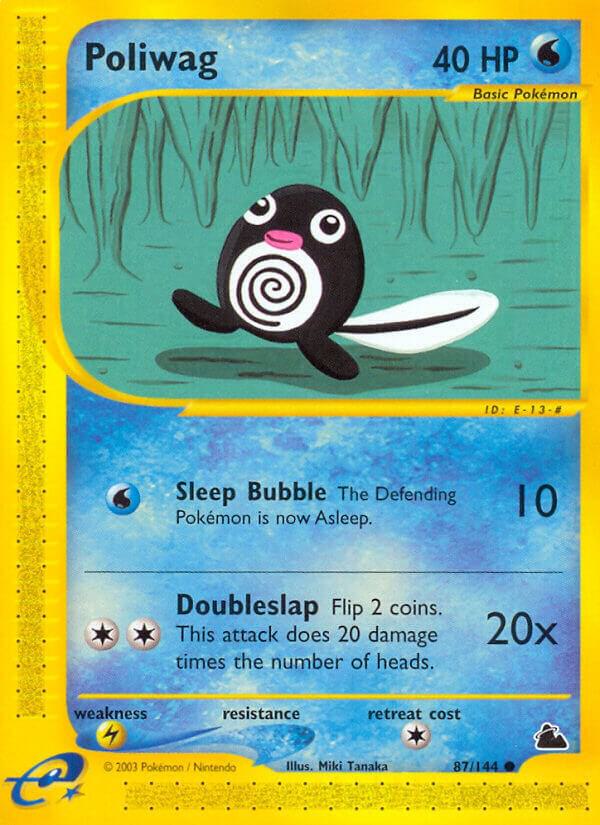 Poliwag 087/144 card from Skyridge