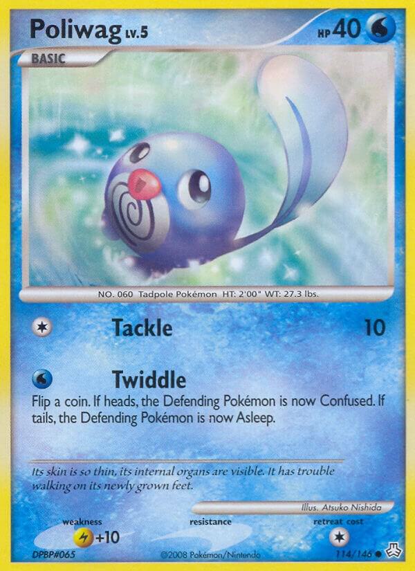 Poliwag 114/146 card from Legends Awakened