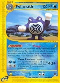 Poliwrath (60) 060/165 card from Expedition