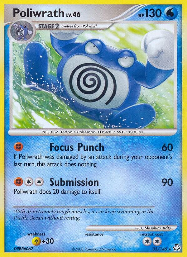 Poliwrath 35/146 card from Legends Awakened