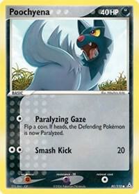 Poochyena 80/110 card from Holon Phantoms