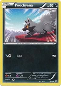 Poochyena 16/39 card from Kalos Starter Set