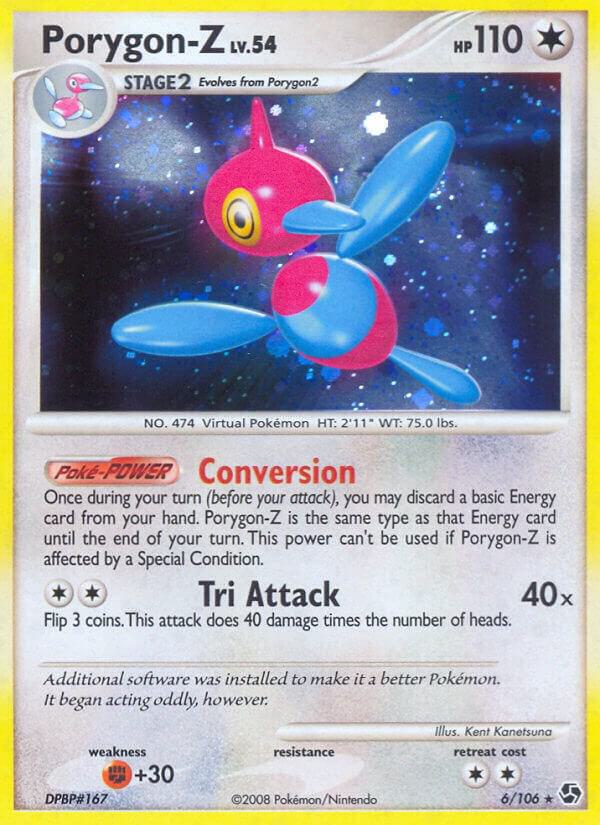 Porygon-Z 6/106 card from Great Encounters