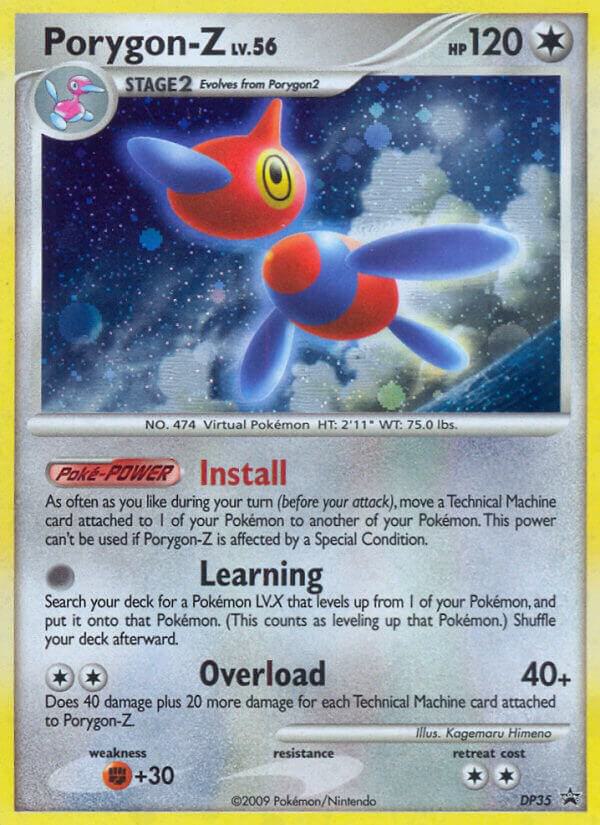 Porygon-Z DP35 card from Diamond and Pearl Promos