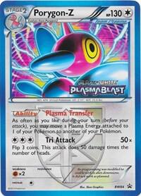 Porygon-Z (Team Plasma) (Prerelease) BW84 card from Black and White Promos