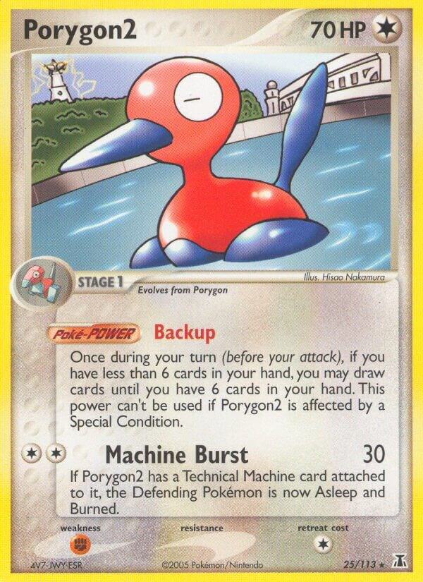 Porygon2 25/113 card from Delta Species