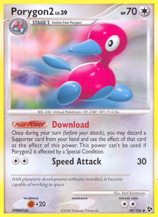 Porygon2 49/106 card from Great Encounters