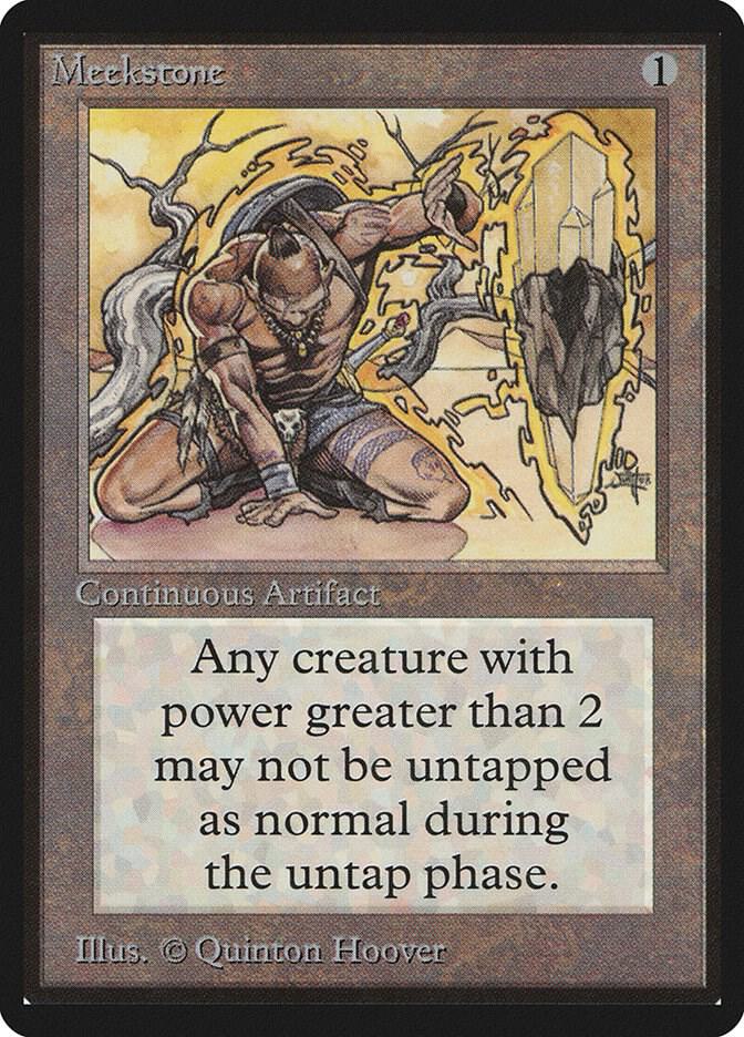 Meekstone card from Beta Edition
