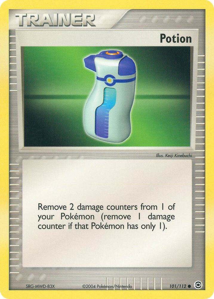 Potion 101/112 card from FireRed & LeafGreen