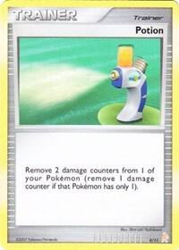 Potion (Lucario) 9/12 card from DP Trainer Kit: Manaphy & Lucario