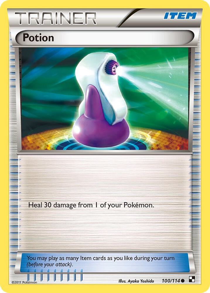 Potion 100/114 card from Black and White