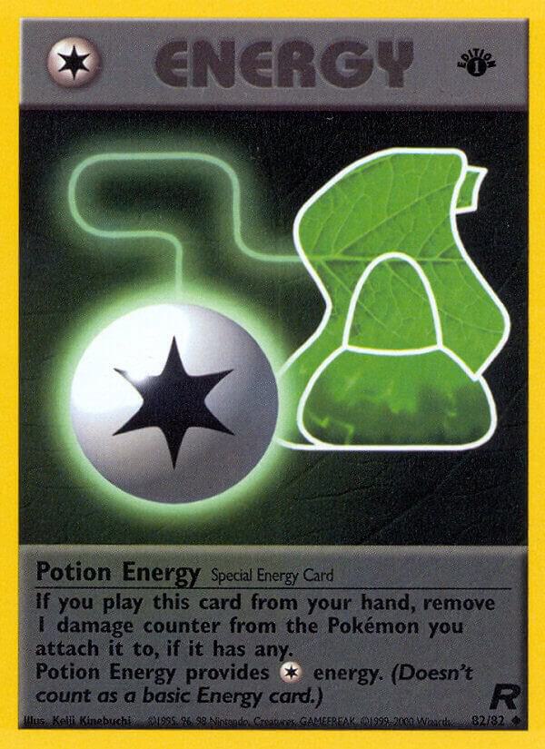 Potion Energy 82/82 card from Team Rocket