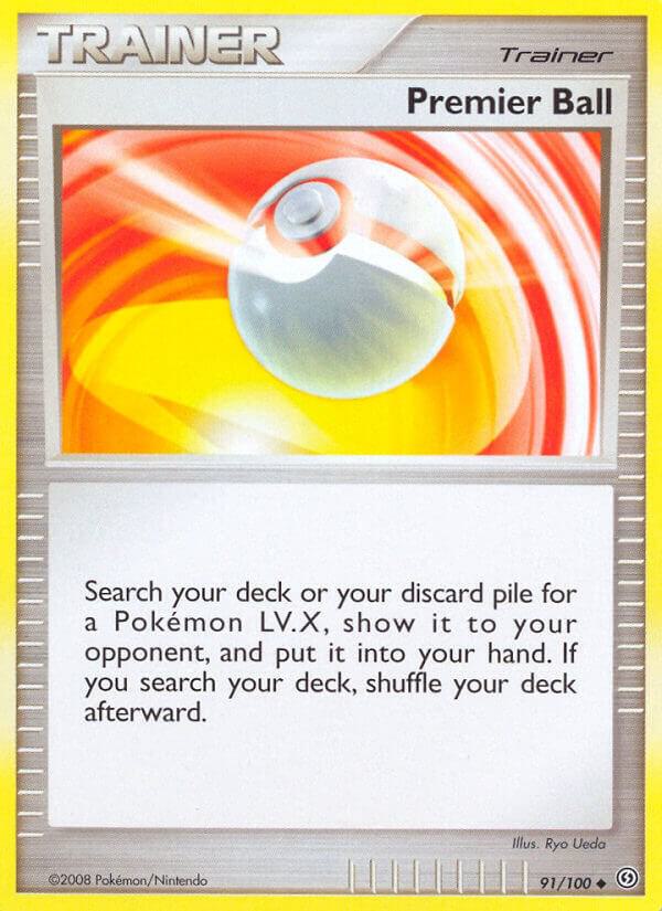 Premier Ball 91/100 card from Stormfront