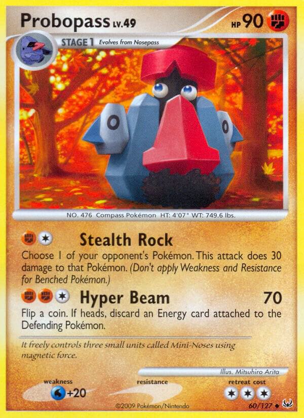 Probopass 60/127 card from Platinum